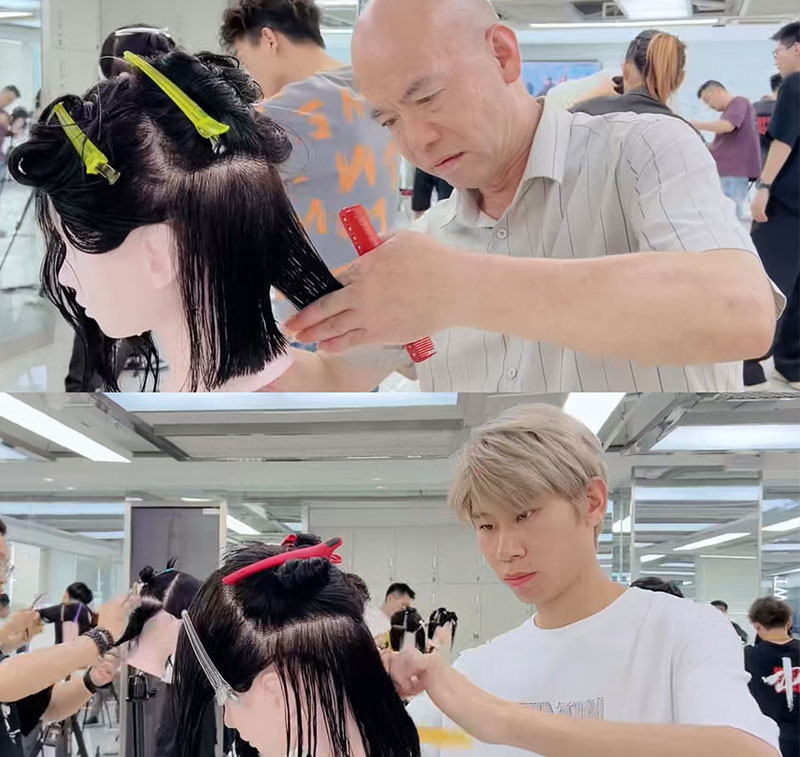 广州美发培训学校有哪些课程---尚艺美发学院